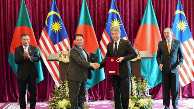 Bangladesh, Malaysia sign one MoU