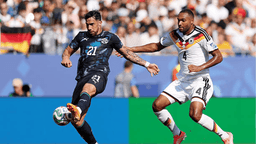 Enciso fires Paraguay into halftime lead against Germany