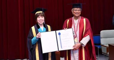 Prof Yunus awarded Honorary Doctorate Degree by Japan’s Soka University