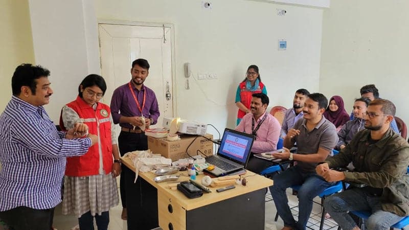 First aid training essential for saving lives