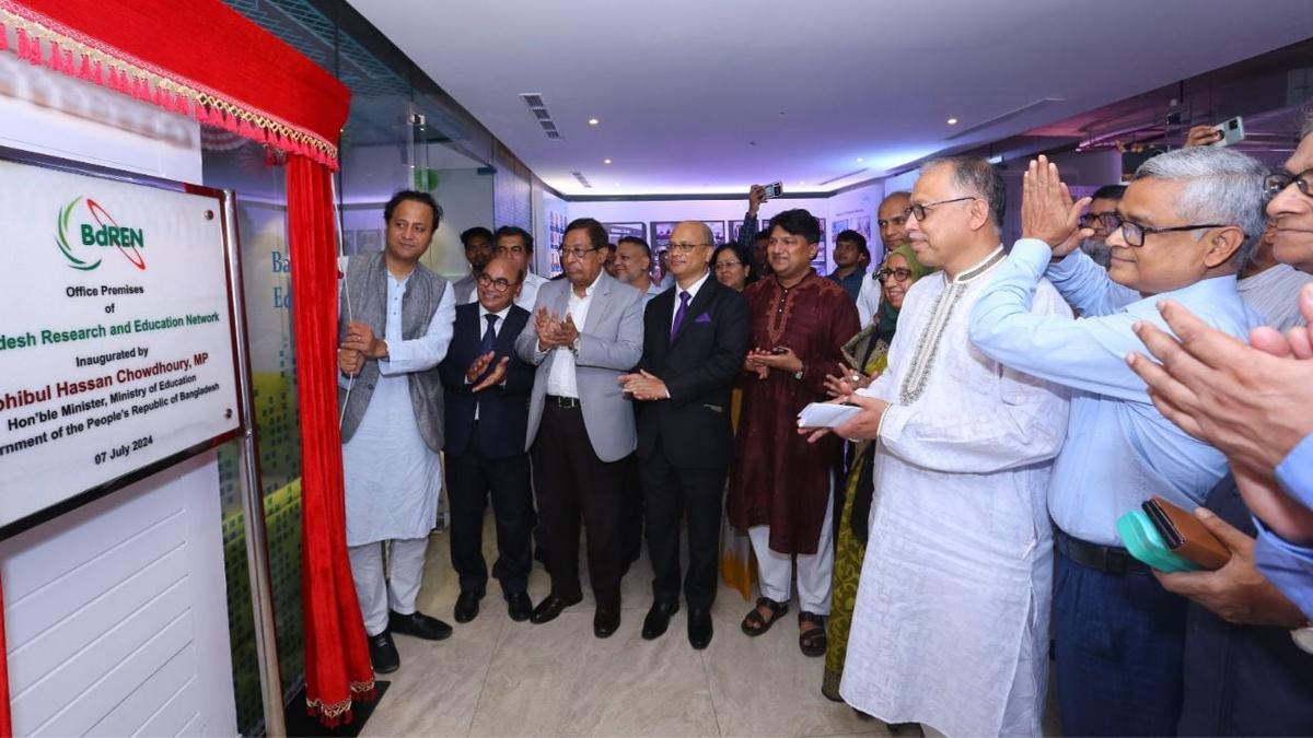 Education Minister Inaugurates the New Office of BdREN