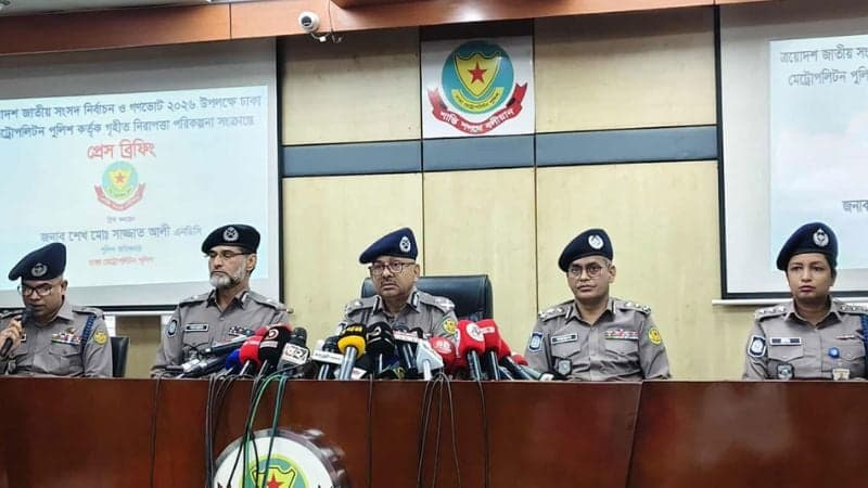 37 polling centres in Dhaka identified as high-risk: DMP Commissioner