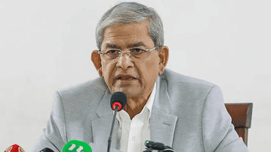 Mirza Fakhrul dissatisfied with WASA water quality