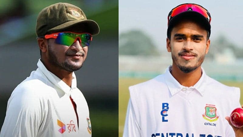 Shakib dropped, Murad added to Bangladesh Test squad