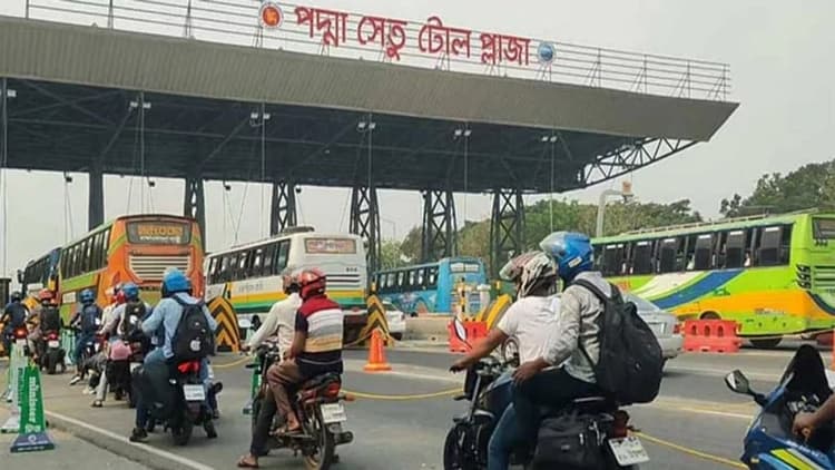Tk 7.26 crore toll collected at Padma Bridge in 36 hours