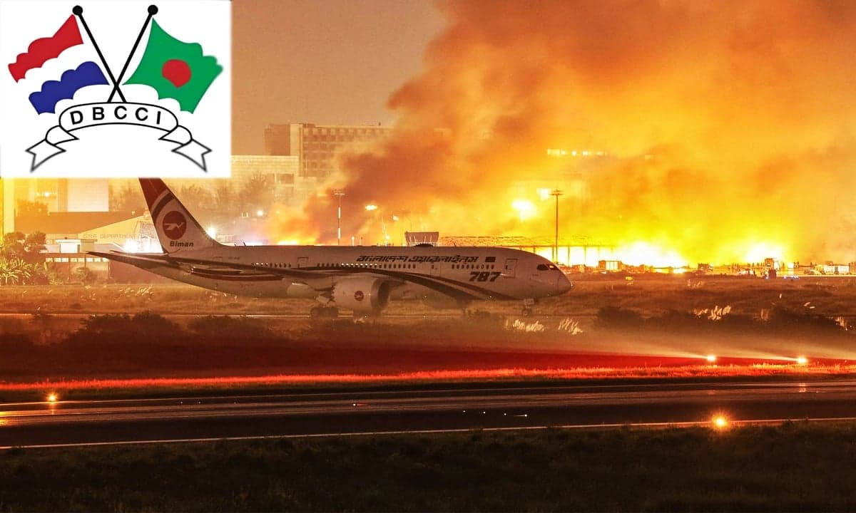 DBCCI expresses concern over cargo terminal fire, urges swift action