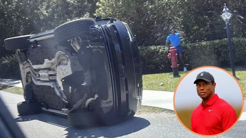 Tiger Woods arrested after crash near Florida home