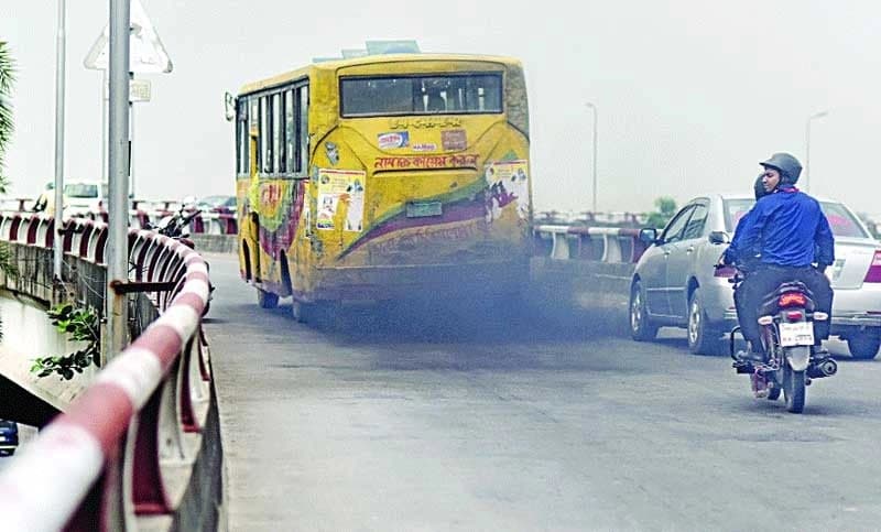 Dhaka’s         air quality ‘unhealthy’ for 3 consecutive days