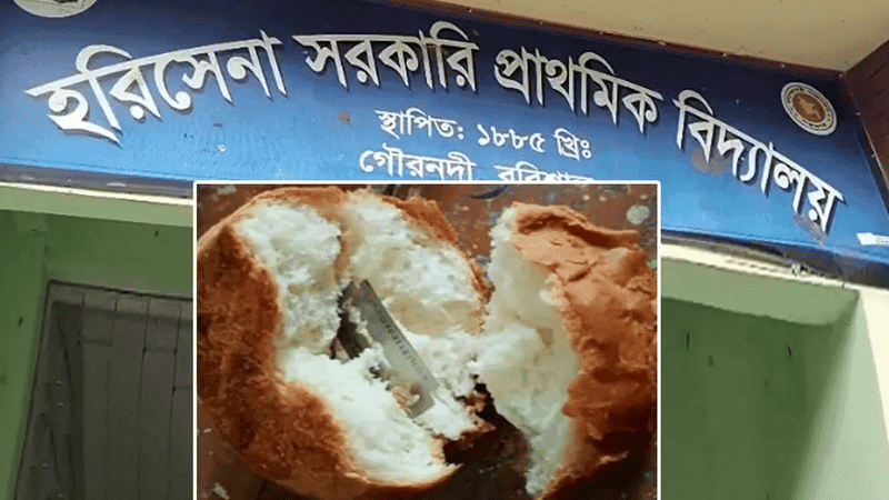 Student hid blade in bread himself: Probe body