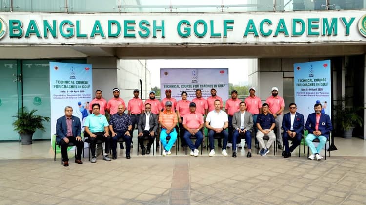 World-renowned golf coach Gregoric trains Siddikur, local coaches in Dhaka