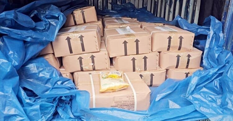 500kg chinigura rice sent to India as Durga Puja gift