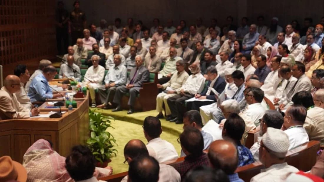 PM chairs parliamentary party meeting ahead of budget session