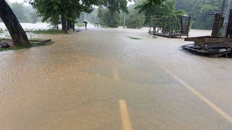 Heavy rain triggers flood and landslide fears in Khagrachhari