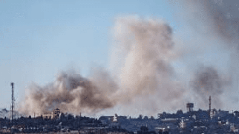 Israel strikes weapons in southern Syria