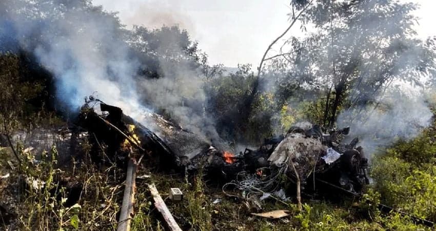 Helicopter crash in India kills 7, including pilot