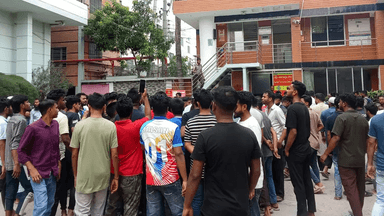 Body of garment official found hanging in factory storeroom