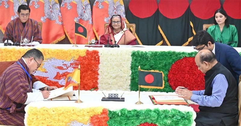 Bangladesh, Bhutan sign 3 MoUs