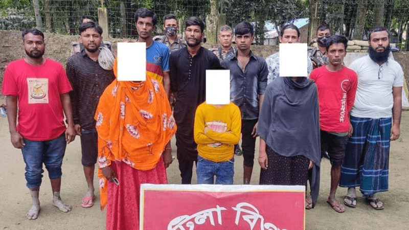 BSF returns 11 Bangladeshis detained at border
