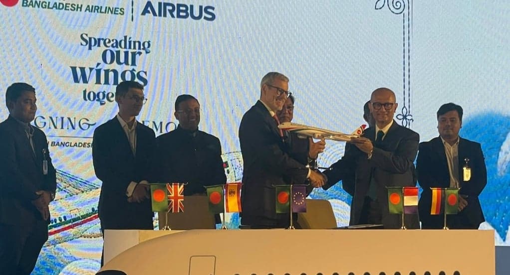 Biman signs deal with Airbus for 10 aircraft