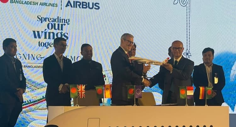 Biman signs deal with Airbus for 10 aircraft