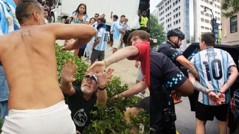Argentina-England rivalry spills into stands after World Cup thriller