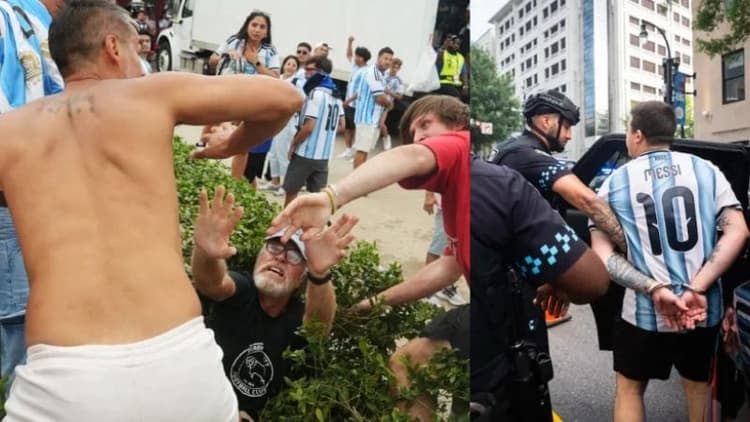 Argentina-England rivalry spills into stands after World Cup thriller