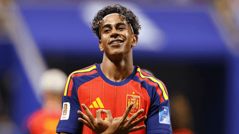 Lamine Yamal equals Pelé's 68-year-old World Cup record