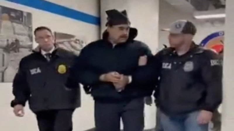 Maduro taken to Brooklyn detention centre
