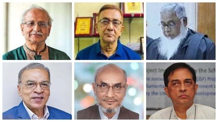 Interim government's six reform commissions