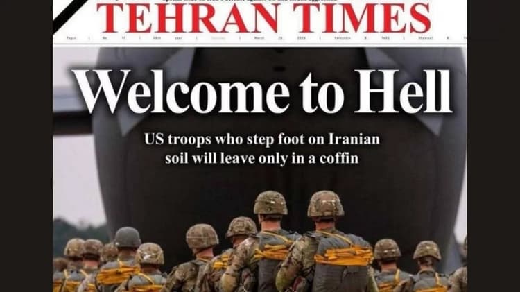 US troops setting foot on Iranian soil will return in coffins: Iran