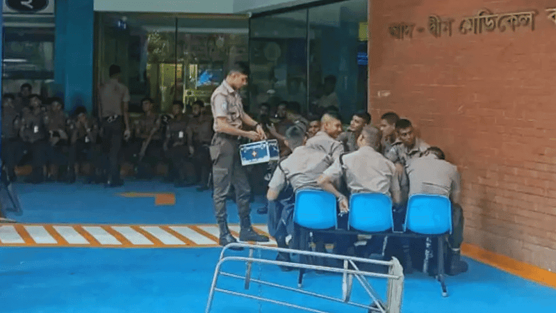 Police deployed at Ad-Din Hospital after licence revocation
