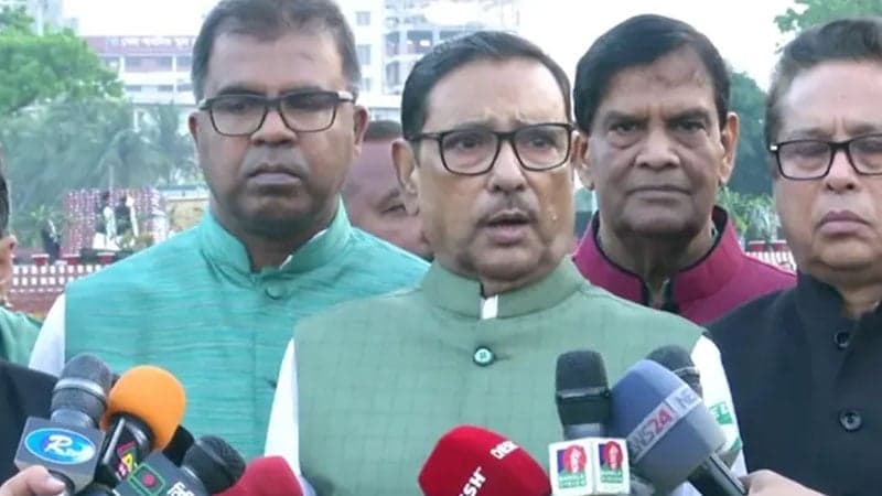 Zia read out Declaration of Independence on behalf of Bangabandhu: Quader