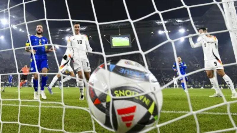 Germany thrash Bosnia 7-0 to top Nations League