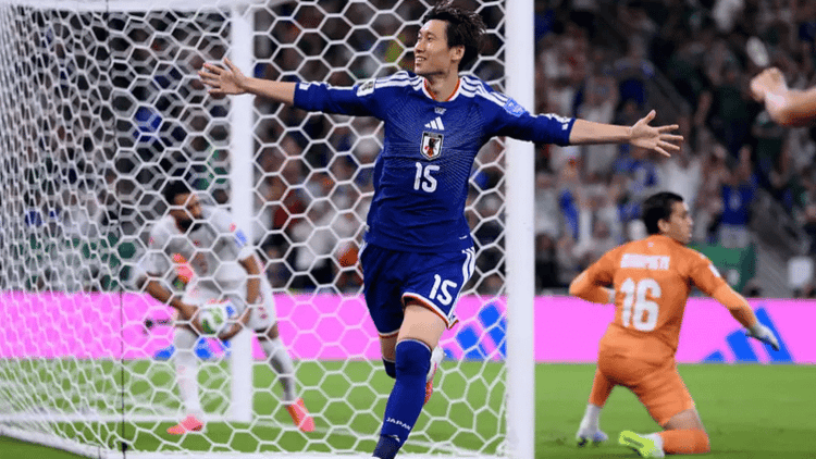 Kamada strikes early to take Japan 1-0 lead against Tunisia