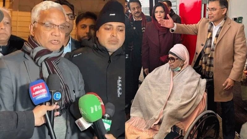 Khaleda Zia's treatment to continue at Tarique Rahman's residence