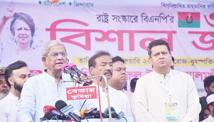 Hold elections quickly to end instability: Mirza Fakhrul