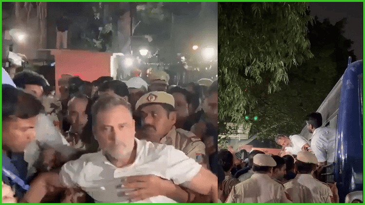 Delhi Police arrest Rahul Gandhi, Priyanka Gandhi