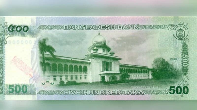 New banknotes of Tk500 to be released on Thursday