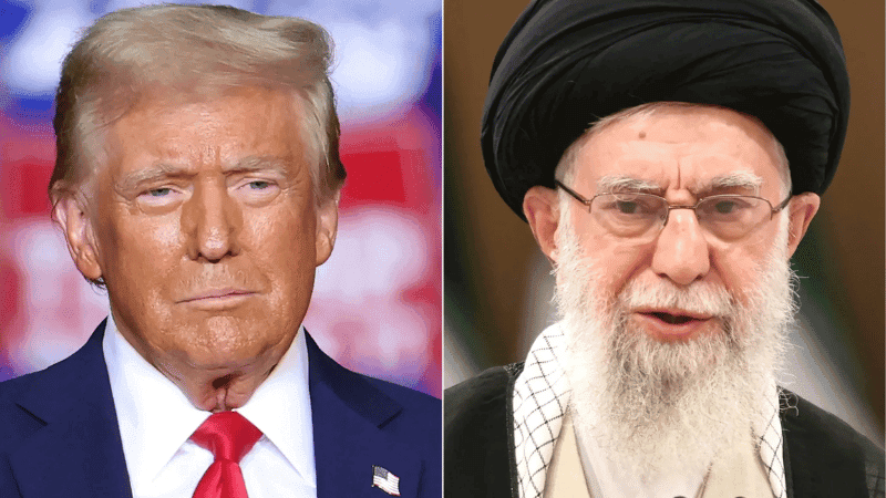Trump 'shocked' by massive crowds at Khamenei's funeral