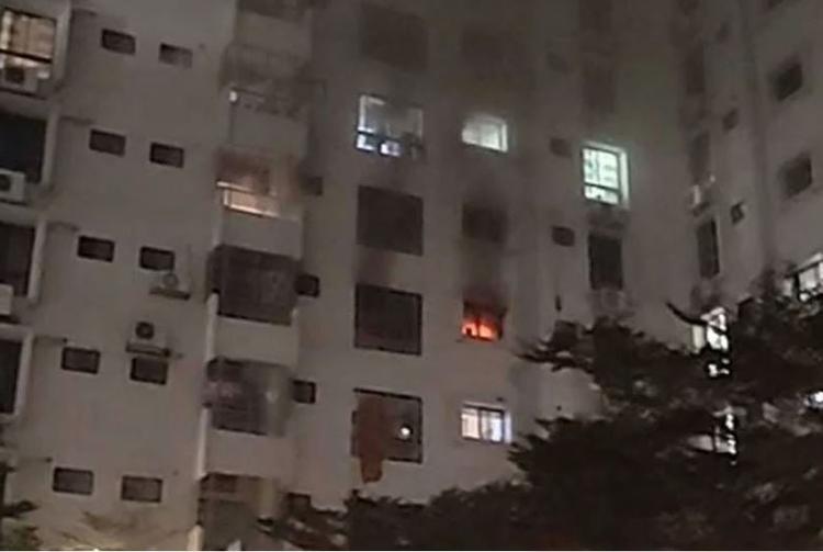 Secretary Apartment Complex too catches fire before secretariat