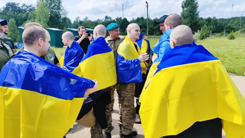 Russia, Ukraine swap first prisoners in large-scale exchange