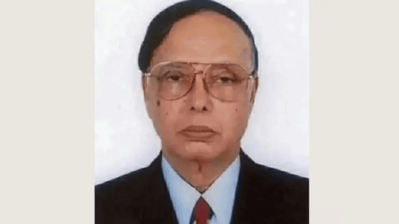 Former Home Minister Mahmudul Hasan dies