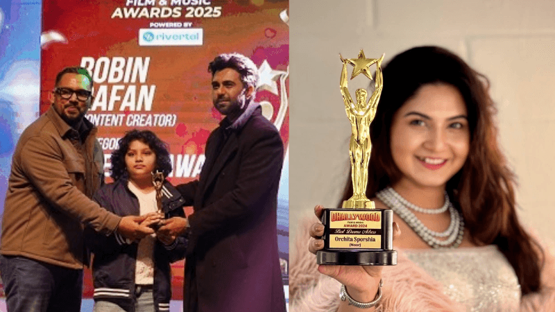 Apurba, Orchita triumph at Dhallywood Film and Music Awards