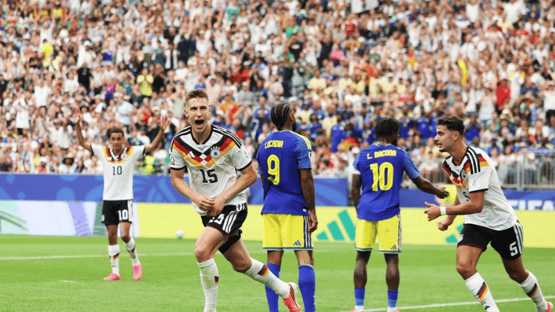 Schlotterbeck restores Germany's lead against Curaçao