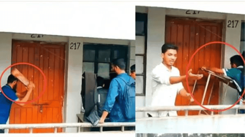 Chatra Dal-Shibir clash at IU, proctor’s car and hall room vandalized