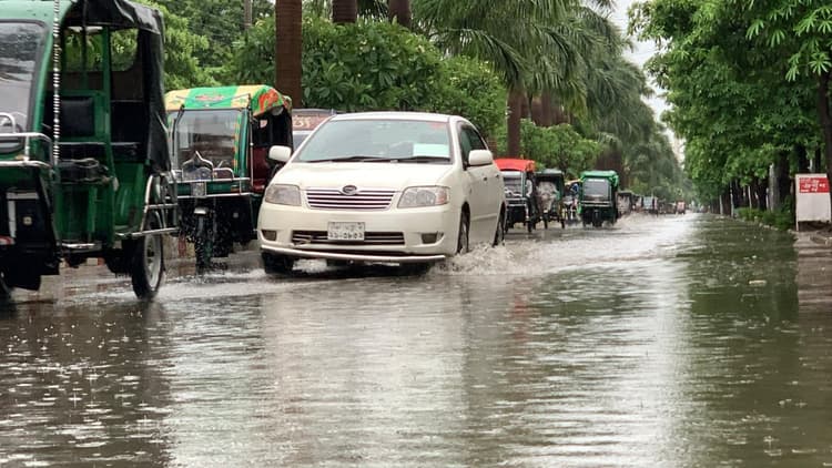Rain washes away Qurbani waste in Rajshahi, bringing relief to residents
