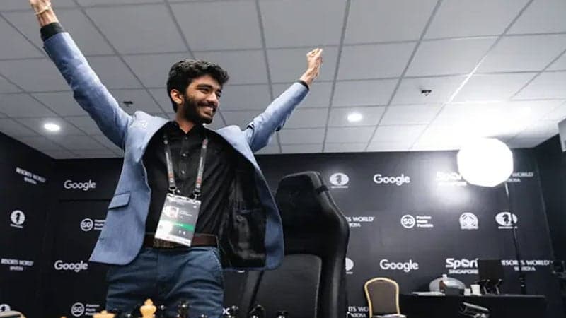 Indian teenager becomes youngest world chess champion