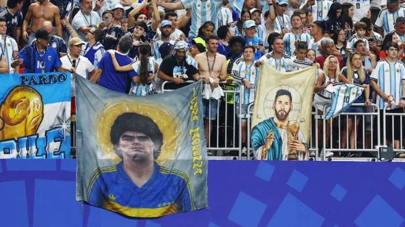 Messi remembers Maradona after Argentina's win over England