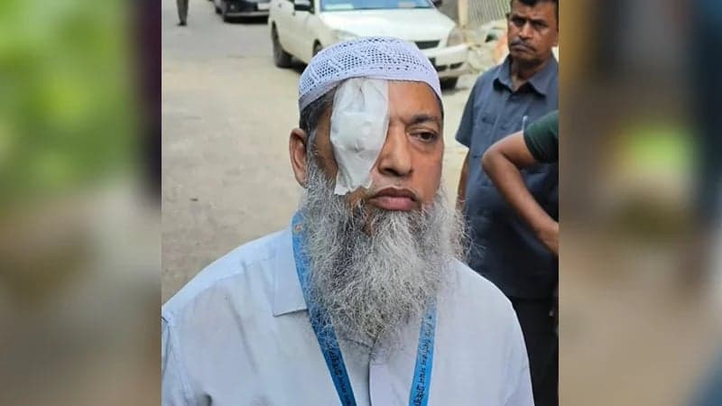 Judge accused of beating driver