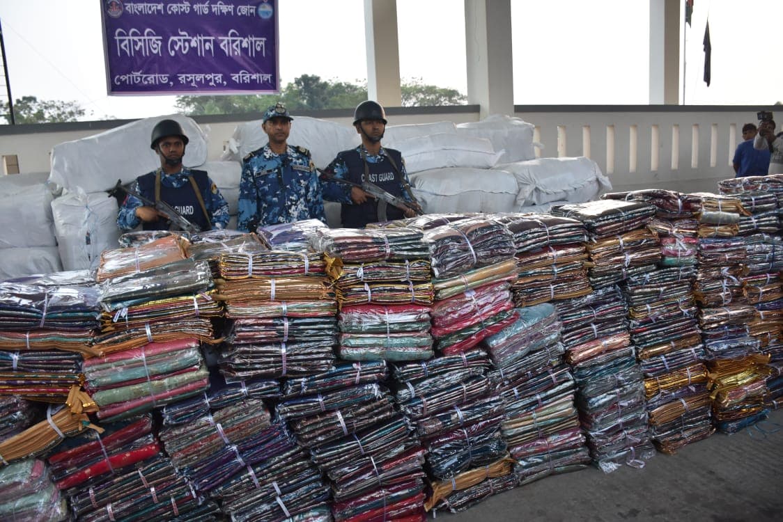 Indian clothes worth Tk 10 crore seized